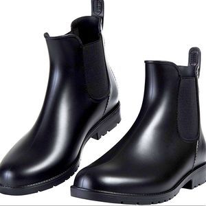 Ankle Rain Boots Waterproof Chelsea Boots